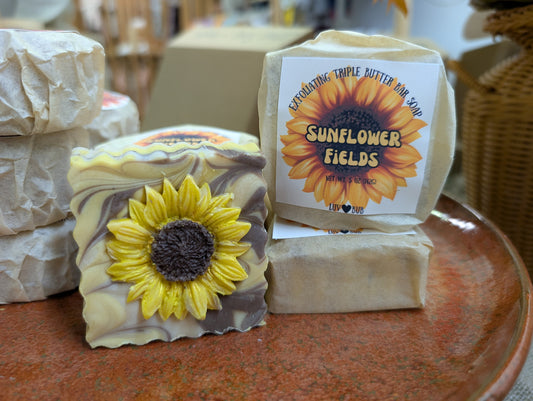 Sunflower Fields (Triple Butter Bar Soap) - Limited Edition