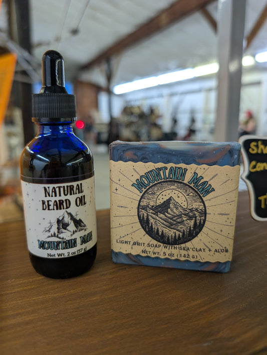 Mountain Man (Light Grit Soap)