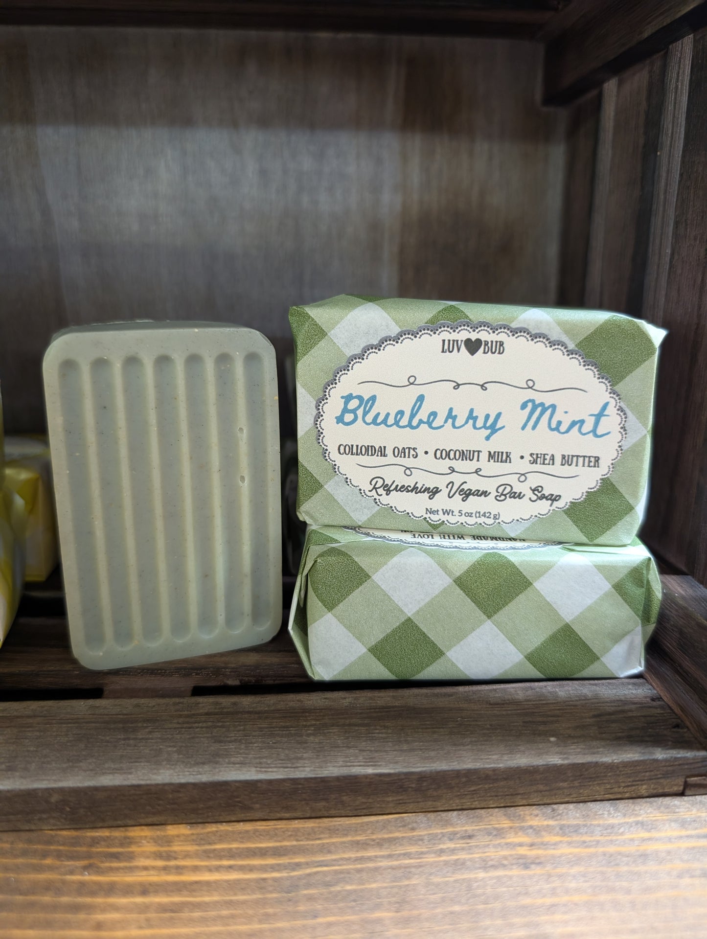 Blueberry Mint (Refreshing Vegan Bar Soap)