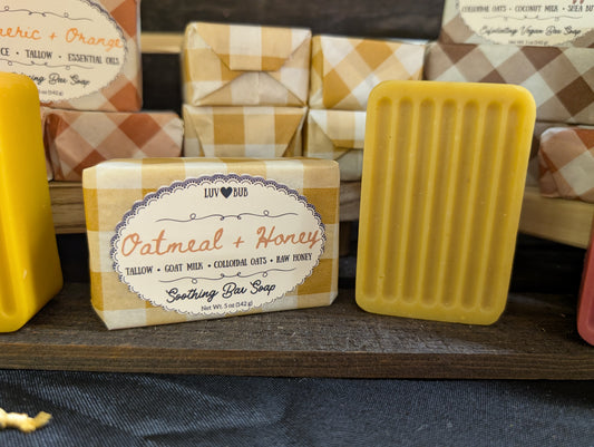 Oatmeal + Honey (Goat Milk Bar Soap)