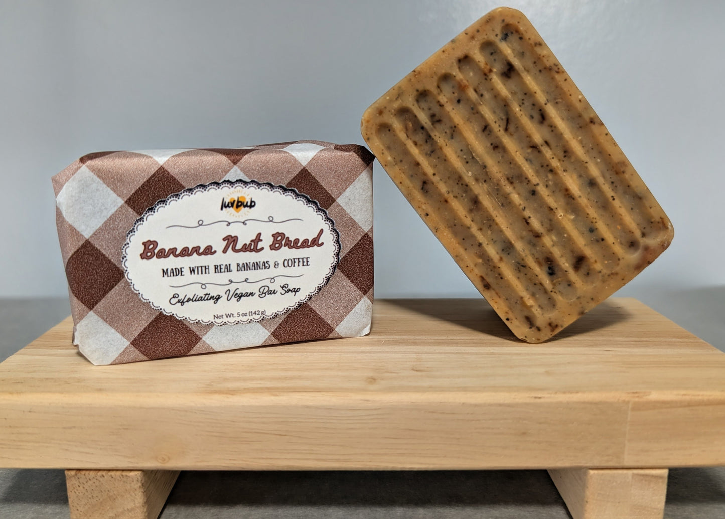 Banana Nut Bread (Exfoliating Vegan Bar Soap)