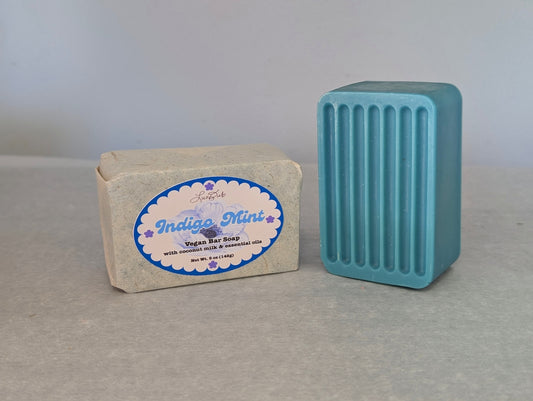 Indigo Mint (Refreshing Vegan Bar Soap)