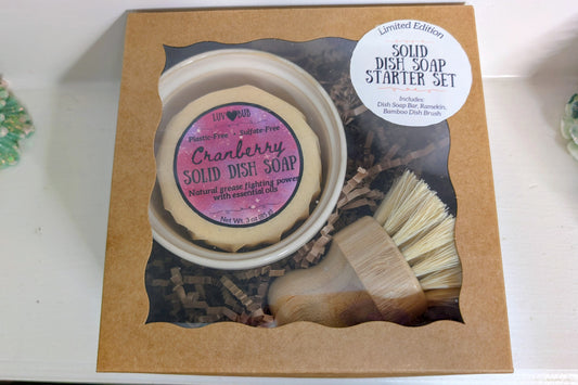 Solid Dish Soap Starter Kit (Eco-friendly & Septic Safe)