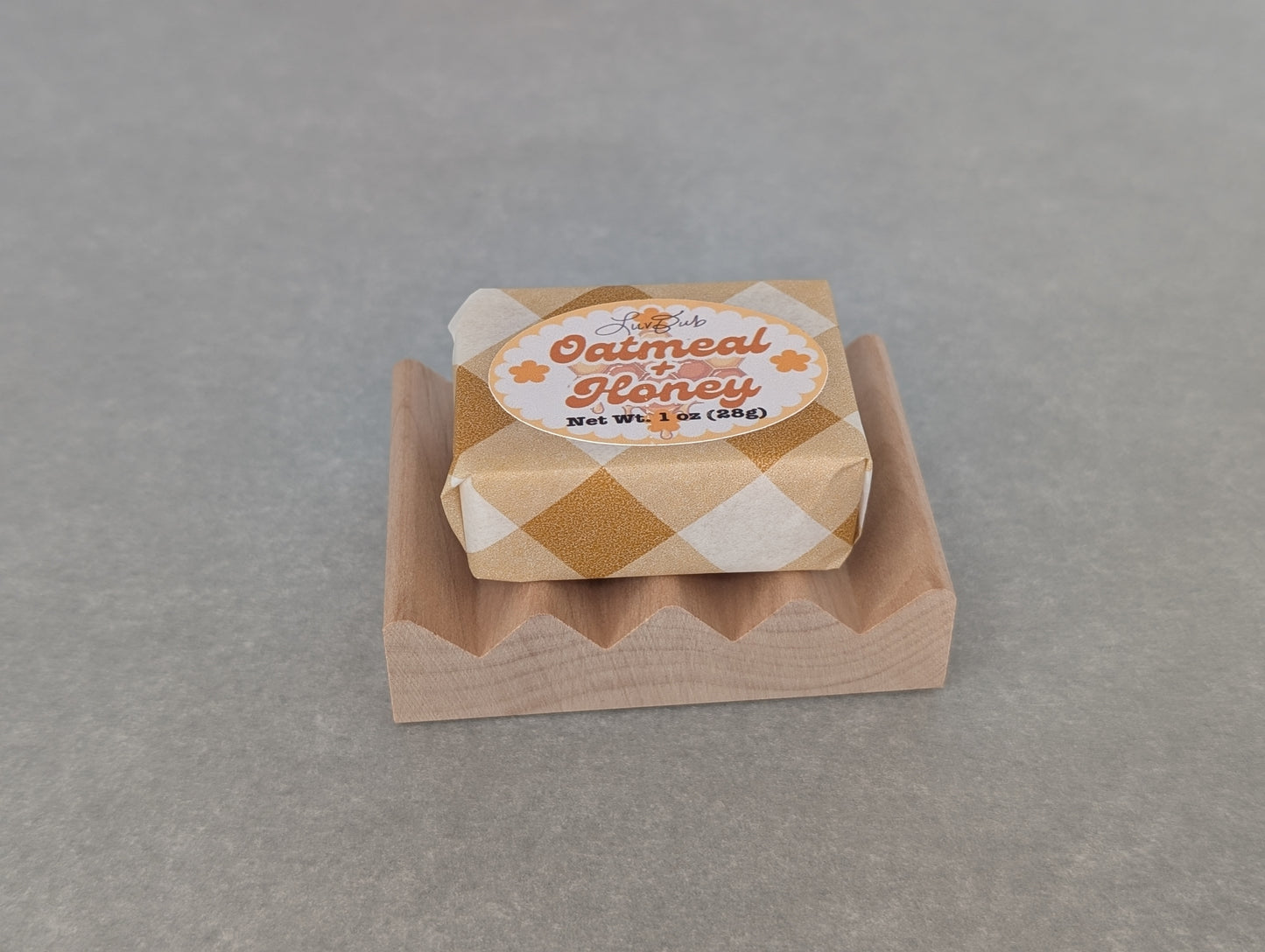 Mini Natural Alder Wood Soap Dish