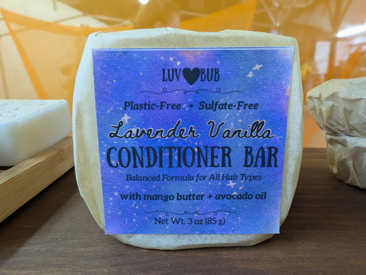 Lavender Vanilla Hair Conditioner Bar