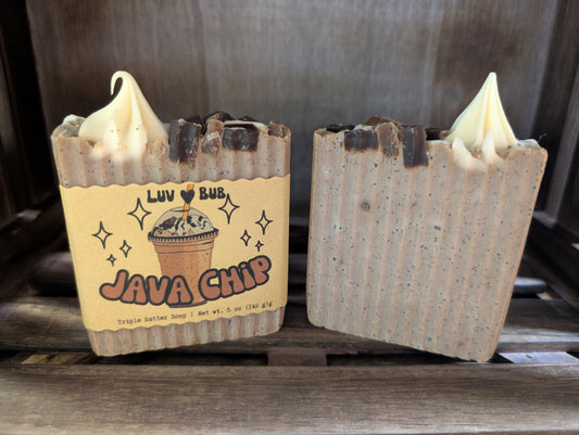 Java Chip (Triple Butter Bar Soap)