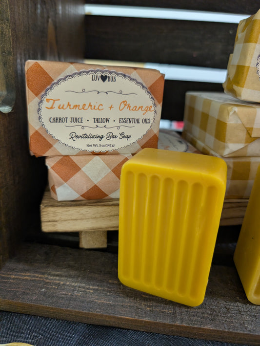 Turmeric + Orange (Revitalizing Bar Soap)