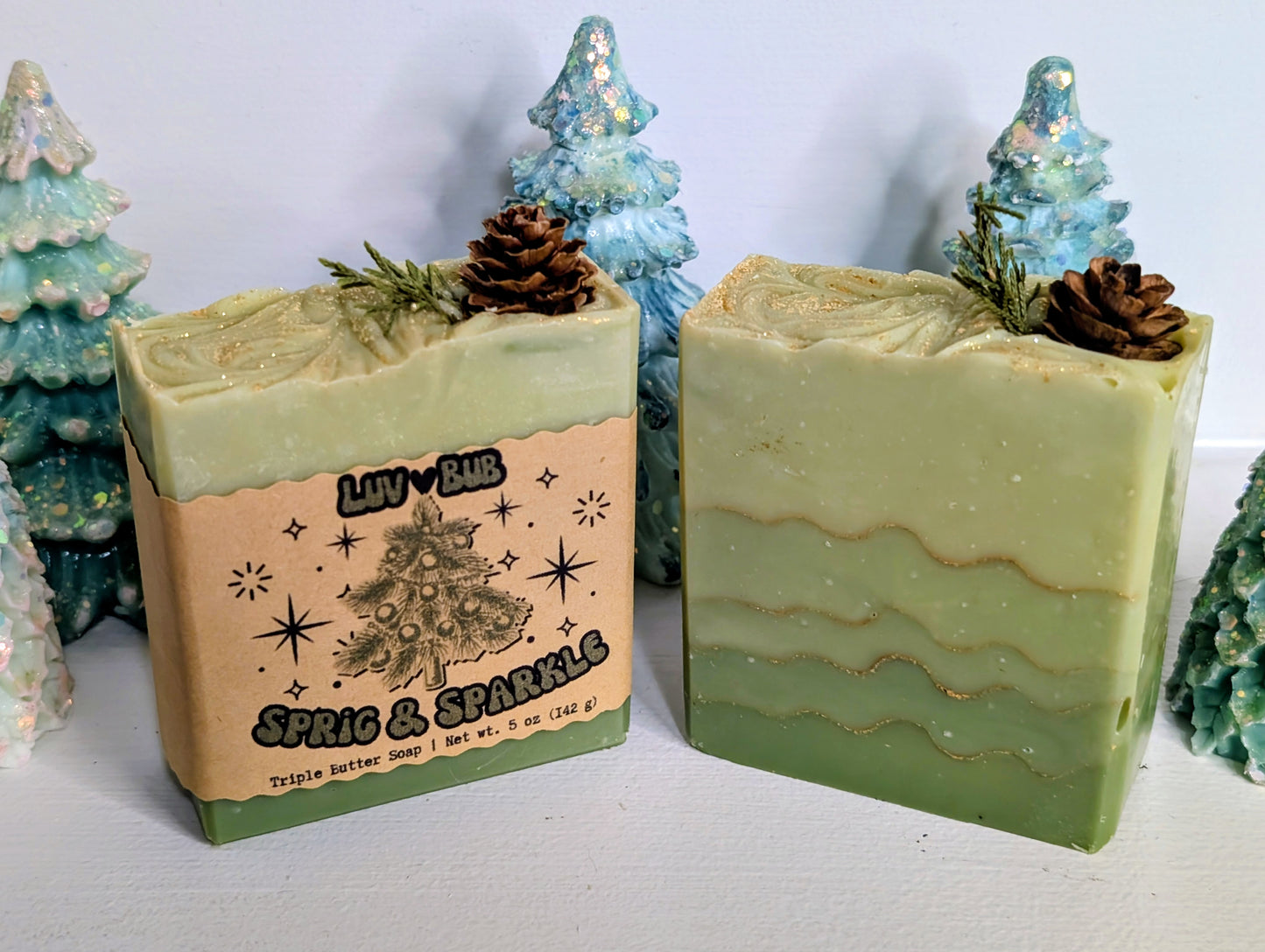 Sprig & Sparkle (Triple Butter Soap)