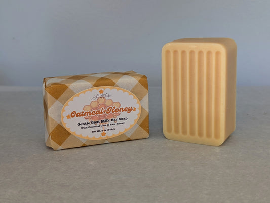 Oatmeal + Honey (Gentle Goat Milk Soap)