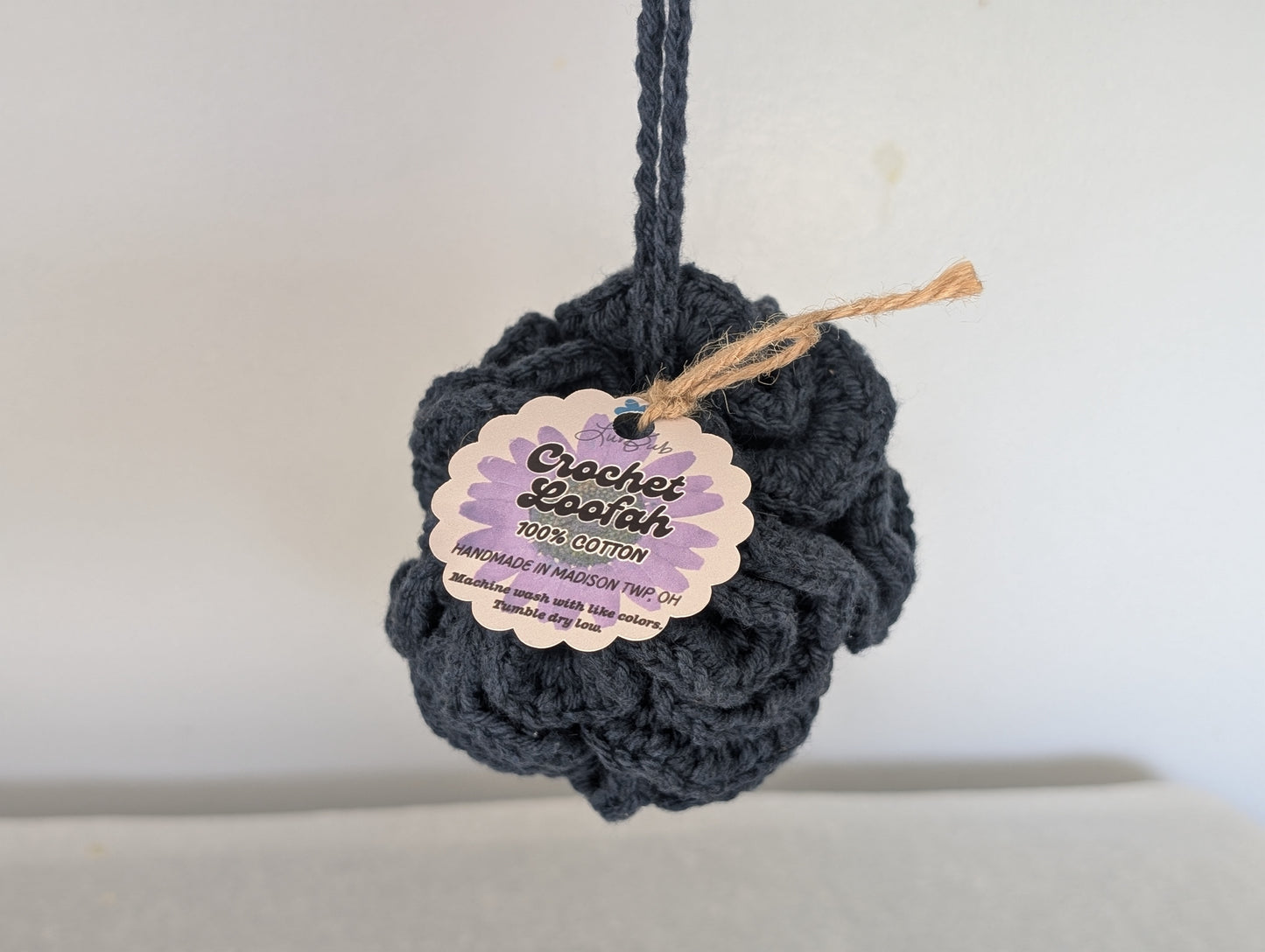 Handmade Cotton 'Loofah' (multiple colors available)