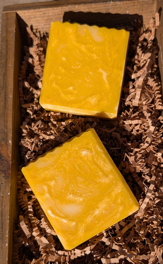 Orange Tumeric Bar Soap