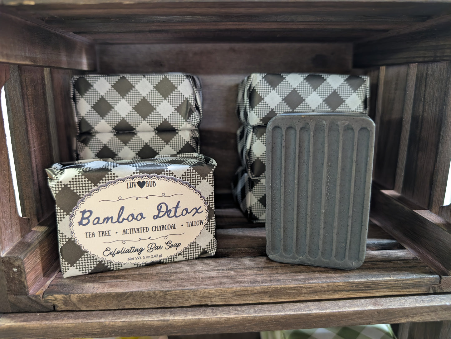 Bamboo Detox Soap (Exfoliating Tallow Soap)