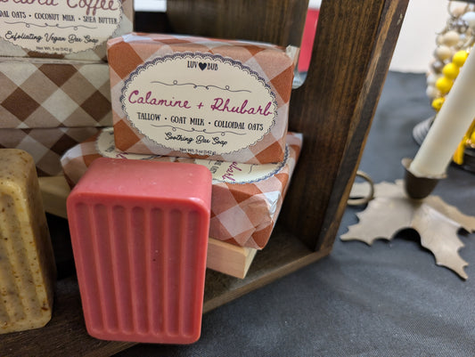 Calamine + Rhubarb (Goat Milk Soap)