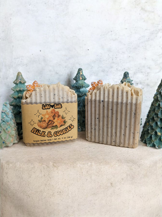 Milk & Cookies (Triple Butter Bar Soap)