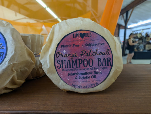 Orange Patchouli Shampoo Bar