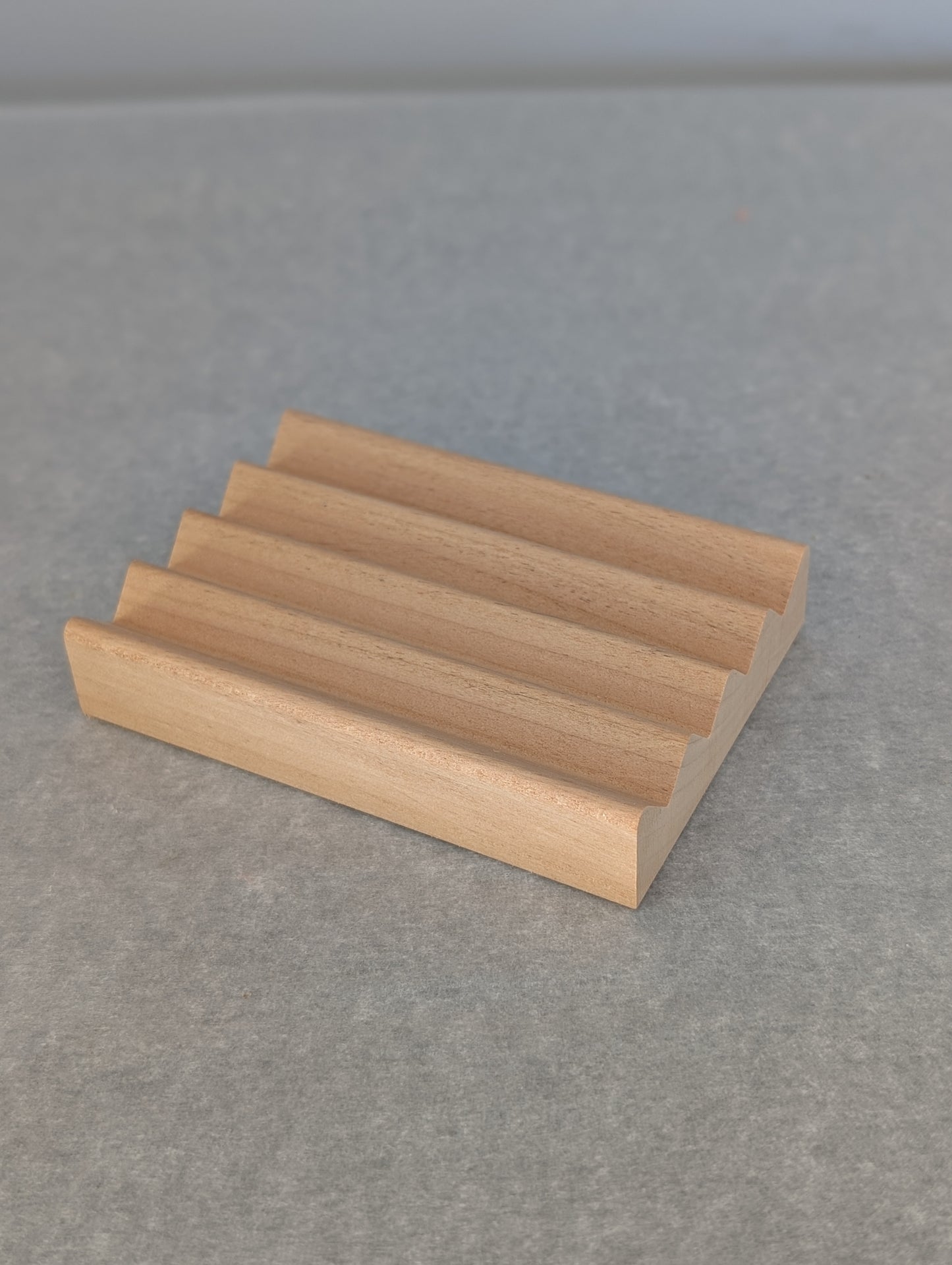 Natural Alder Wood Soap Dish