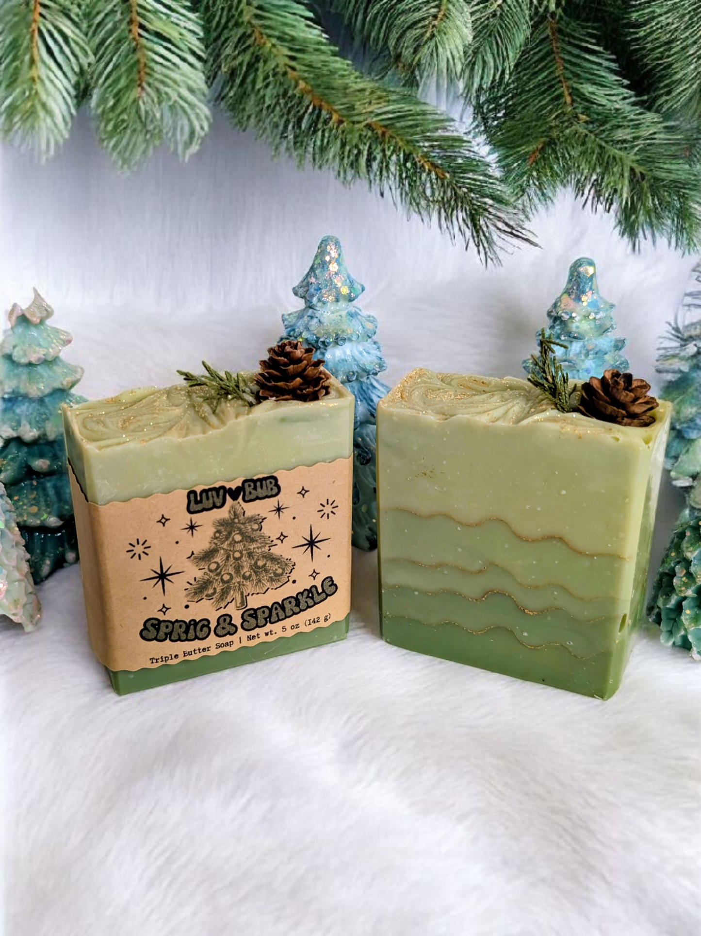 Sprig & Sparkle (Triple Butter Soap)
