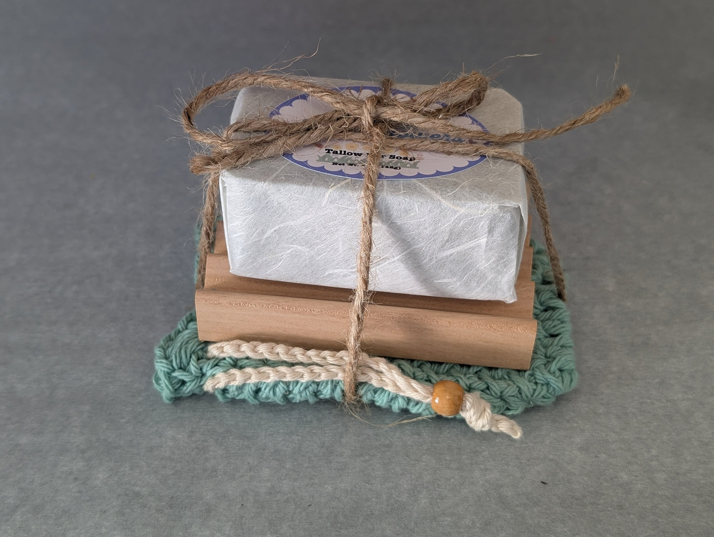 Natural Alder Wood Soap Dish
