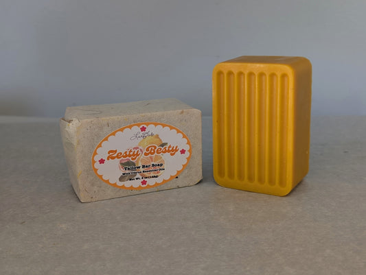 Zesty Besty (Orange Tallow Bar Soap)