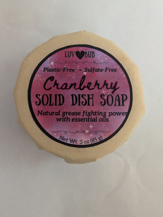 Solid Dish Soap Refill